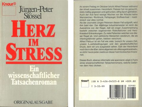 Stössel, Herz im Stress (Cover)