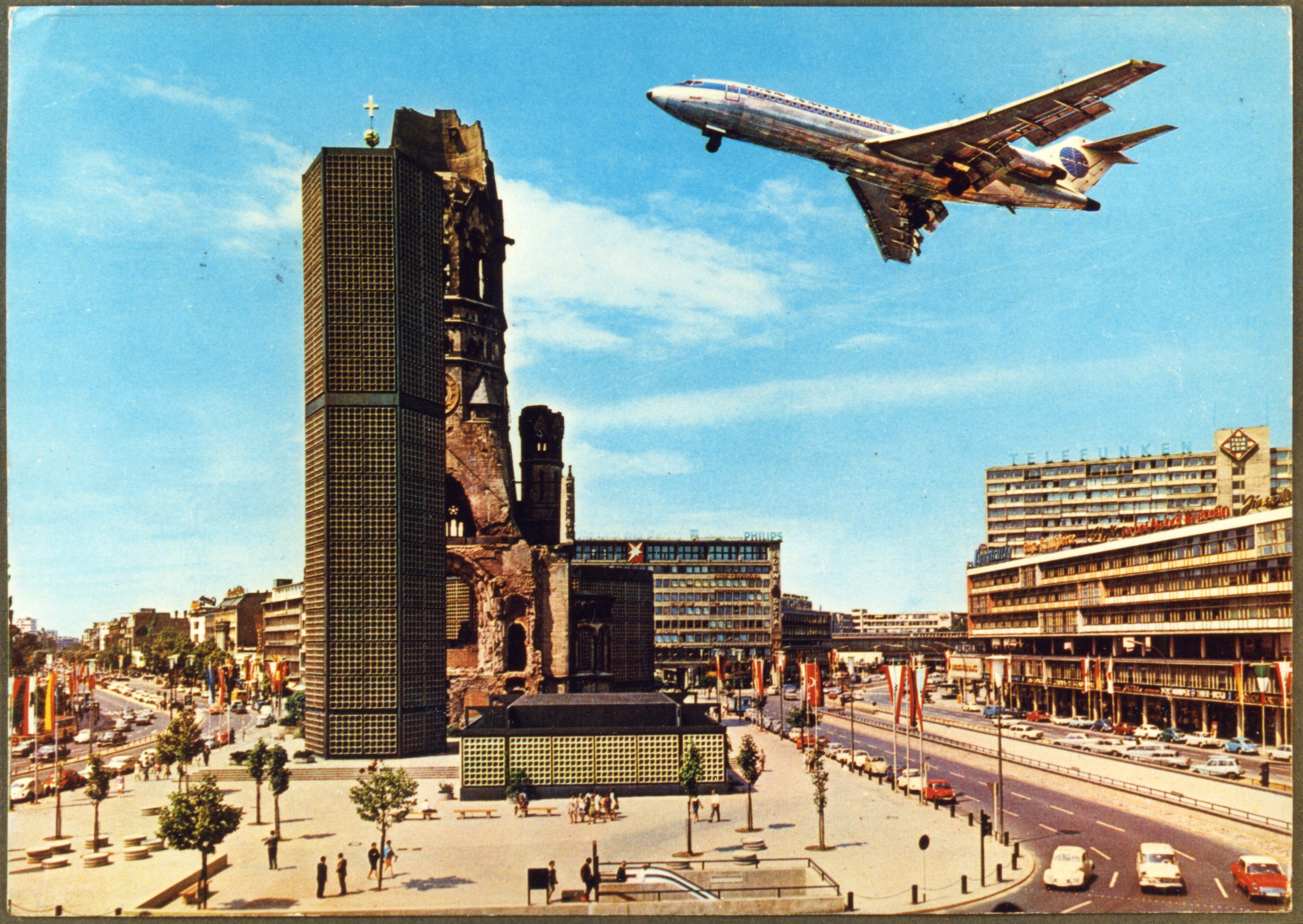 Postkarte/Fotomontage des Alfred-Ziethen-Verlags, 1971