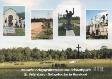 Deutsche Kriegsgräberstätte Sologubowka bei St. Petersburg