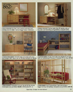 IKEA-Katalog Schweden 1984, S. 99 (© Inter IKEA Systems B.V., URL: https://ikeamuseum.com/en/digital/ikea-catalogues-through-the-ages/1980s-ikea-catalogues/1984-ikea-catalogue/)