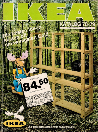 IKEA-Katalog Deutschland 1978/79, Titelseite (© Inter IKEA Systems B.V.)