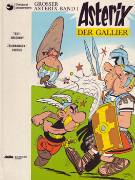 Asterix der Gallier, Stuttgart 1968, Cover.