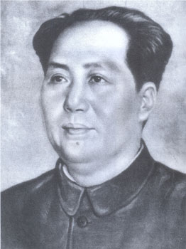 Das (zweite) Mao-Porträt von Xin Mang, Herbst 1950