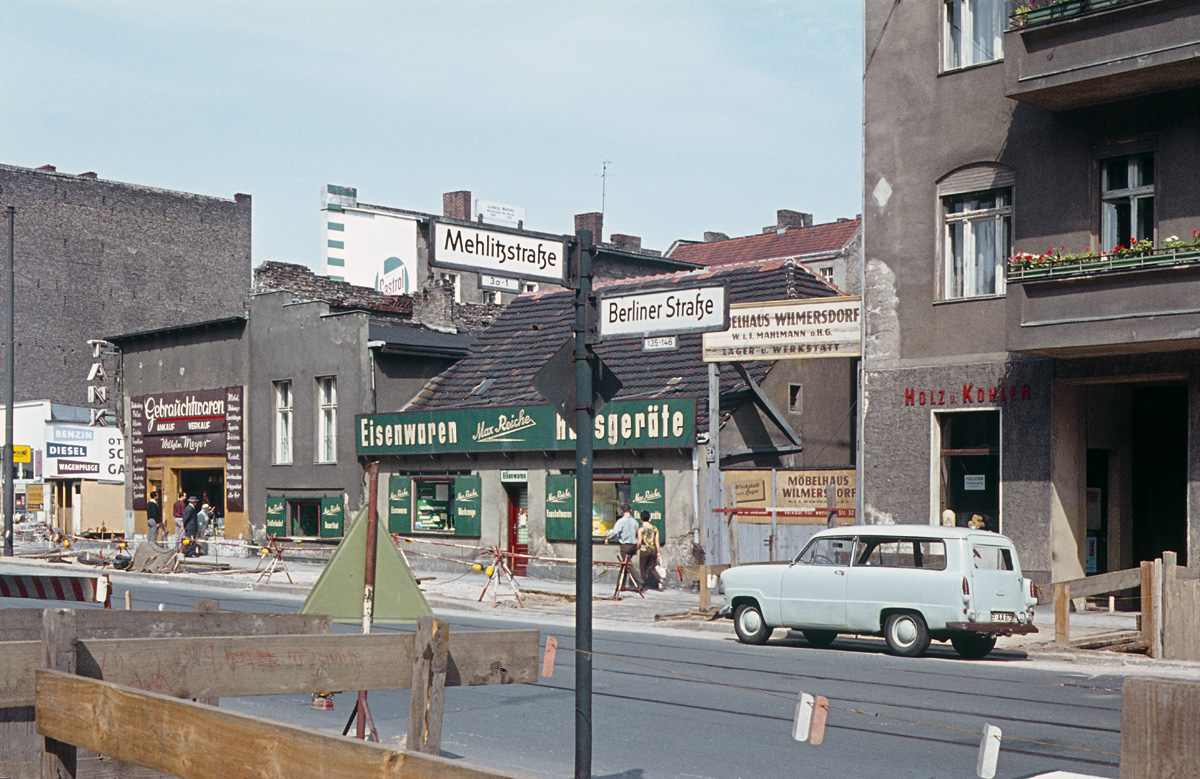 Mehlitz- und Berliner Straße in Wilmersdorf