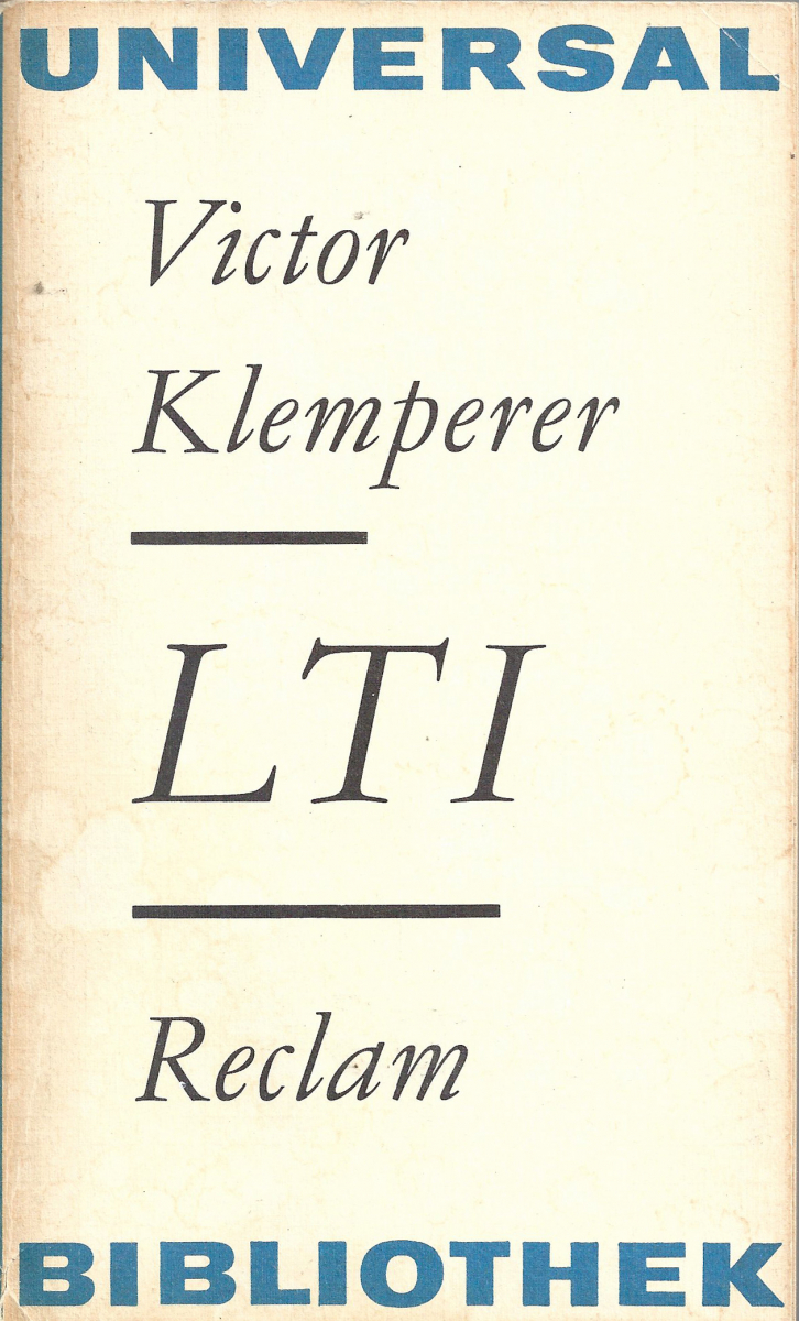 Deutsche Ausgabe (DDR), Verlag Reclam Leipzig, 1975