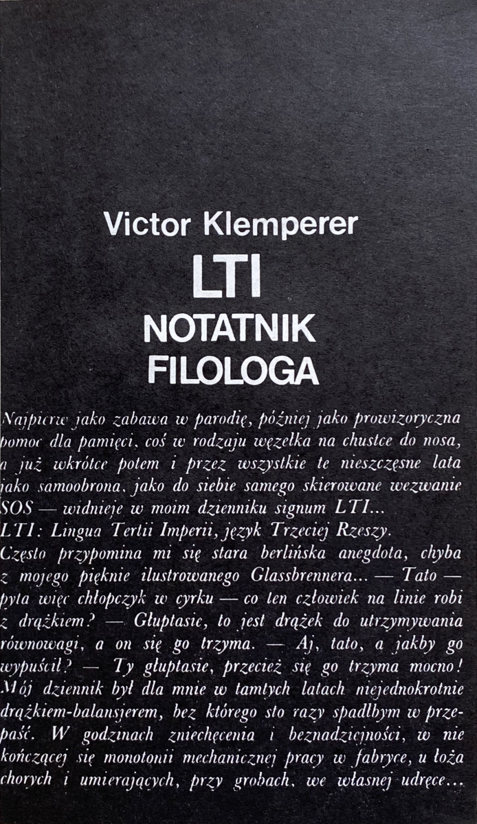Polnische Ausgabe, Verlag Wydawnictwo Literackie, 1983