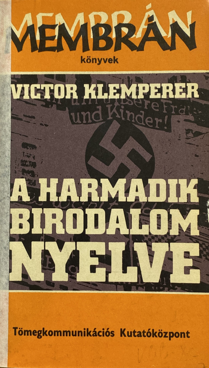 Ungarische Ausgabe, Verlag Tömegkommunikációs Kutatóközpont, 1984