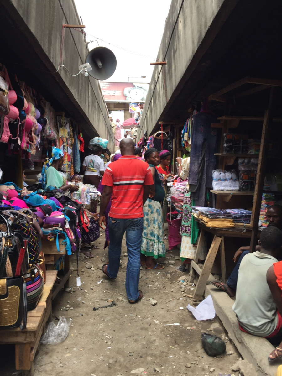 Idumota market, Lagos, 2015 (photo: Brian Larkin)