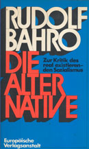 Cover des Buches von Bahro, die Alternative