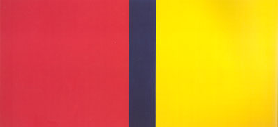 Barnett Newman, Who´s afraid of Red, Yellow and Blue IV, 1969/70