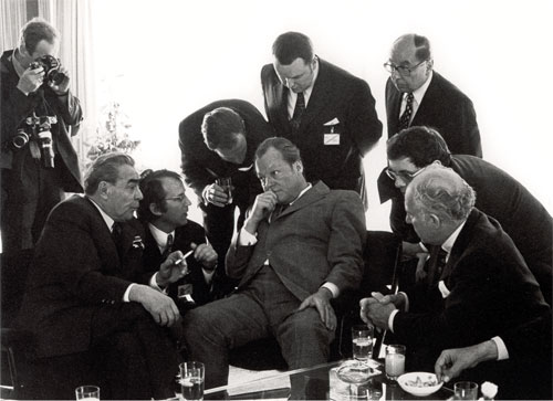 Leonid Breschnew, Willy Brandt, Bonn 1973