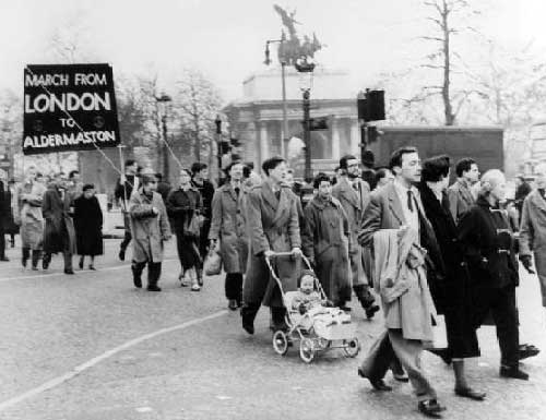 Aldermaston March, London 1958