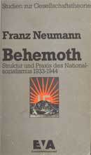 Buchcover Franz Leopold Neumann Behemoth