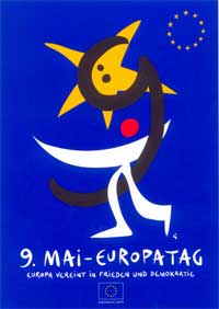 Plakat zum Europatag 2001
