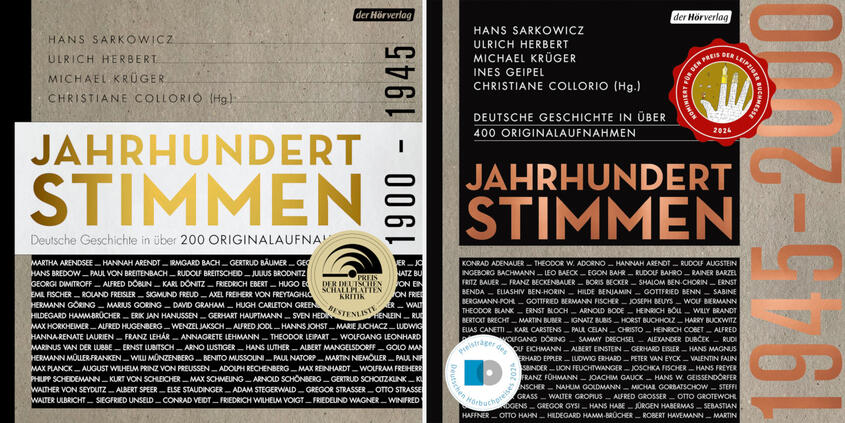 CD-Cover Jahrhundertstimmen