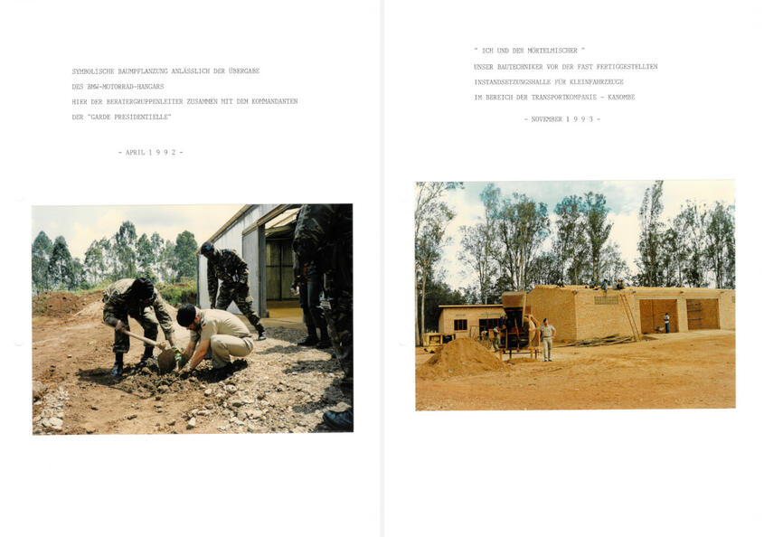 Fotodokumentation von 1992/93