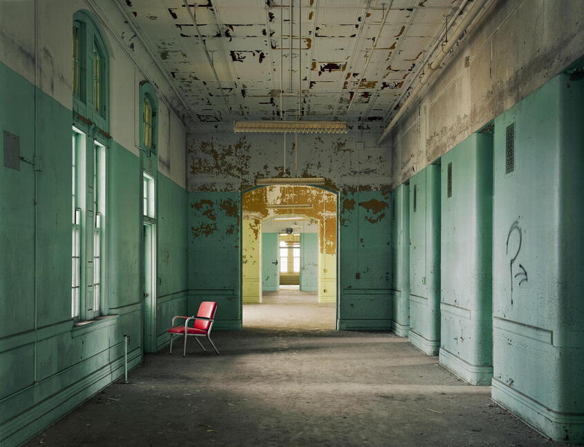 Buffalo State Hospital, New York, 2009. Von 1880 bis 1974 waren in der dortigen psychiatrischen Klinik Patient:innen untergebracht.