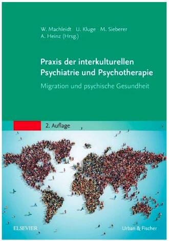 Cover eines Lehrbuchs zur Transkulturellen Psychiatrie von 2010/18