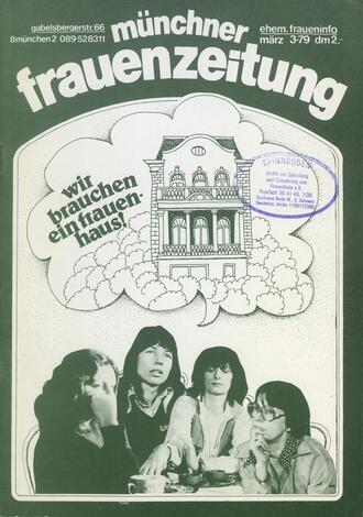 Cover der »münchner frauenzeitung«, März 1979