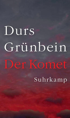 Cover Grünbein Komet